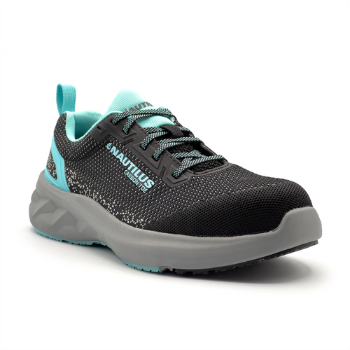Nautilus Women's - CN|EH|SR|SF - Black / Aruba Blue / Grey - Size: 6.5 - D - (Regular)