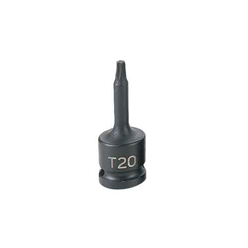 Grey Pneumatic SOC T20 3/8D IMP INT TRX MALE BLK