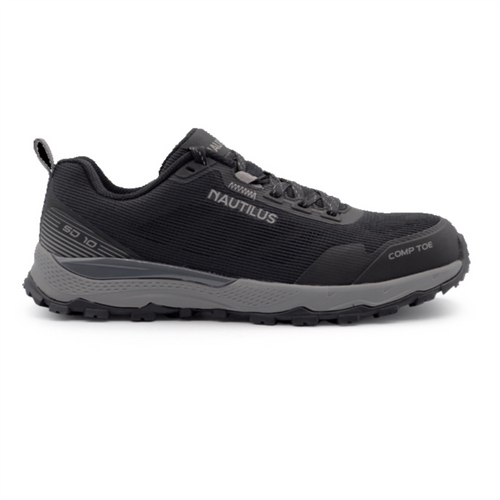 Nautilus Nautilus Safety Footwear - TRILLIUM SD10 - Men's Low Top Shoe - CT|SD|SF|SR - Black - Size: 7 - D - (Regular)