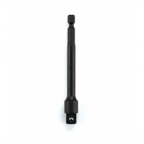 Grey Pneumatic 1/4'' Hex x 3/8'' Sq Adapter 6 " Length w/ball retainer Grey Pneumatic 1/4'' Hex x 3/8'' Sq Adapter 6 " Length w/ball retainer