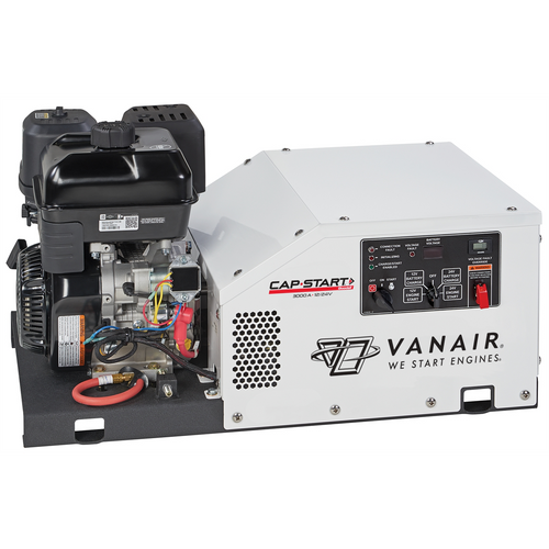 Goodall Manufacturing Cap-Start 3000A, 240V Alternator, 12V Start/Charge - 14 HP Briggs & Stratton with 30 Feet� 3/0 Gauge Arctic Grade Start Cable