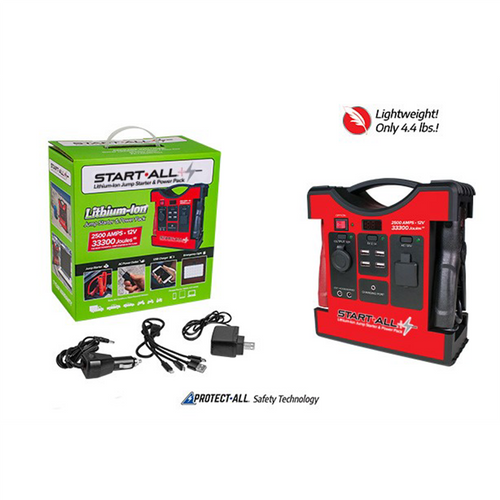 Goodall Manufacturing START-ALL Jump Starter 2,500A 33300 Joules 5S 12V Lithium-Ion