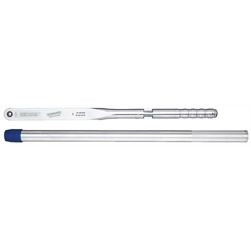 Gedore Torque Wrench DREMOMETER; Type CR; 1/2" 60-300 Nm, with ALU Extension Tube