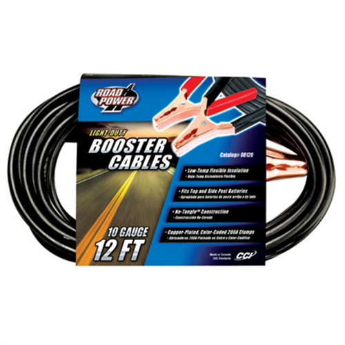 Coleman Cable Booster Cable 12' 200 Amp 10GA Coleman Cable Booster Cable 12' 200 Amp 10GA