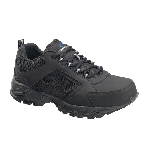 Nautilus Nautilus Safety Footwear - Guard Series - Men's Athletic Shoes - Steel Toe - IC|EH|SR - Black - Size: 9W
