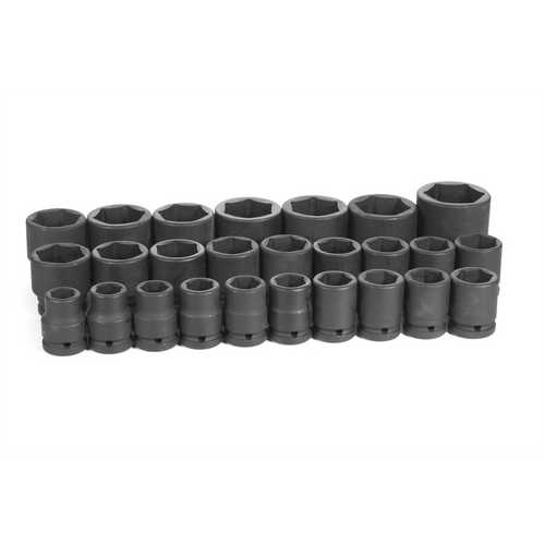 Grey Pneumatic 3/4" DRIVE 26 PC STANDARD METRIC SET 19-50 MM