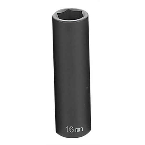 Grey Pneumatic SOC 16MM 1/2D IMP 6PT DP