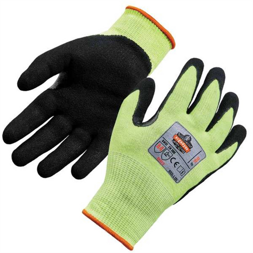 Ergodyne 7041 M Lime Nitrile-Coated Level 4 Cut Gloves