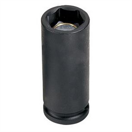 Grey Pneumatic SOC 16MM 3/8D IMP MAG 6PT DP BLK