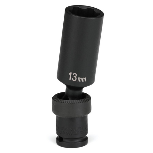 Grey Pneumatic 1/4" Drive x 9mm Deep Universal Socket