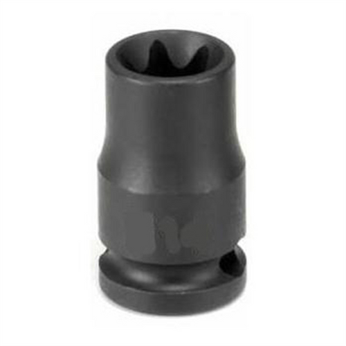 Grey Pneumatic 3/8" Drive x E10 External Torx Impact Socket