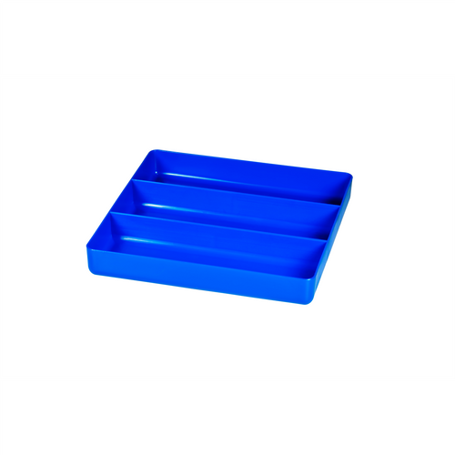 Ernst Mfg. 3 Compartment Organizer Tray Blue Ernst Mfg. 3 Compartment Organizer Tray Blue
