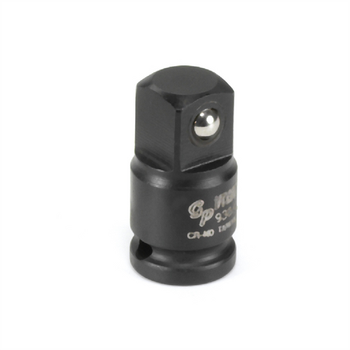 Grey Pneumatic 1/4" Female x 3/8" Male Adapter w/ Friction Ball Grey Pneumatic 1/4" Female x 3/8" Male Adapter w/ Friction Ball
