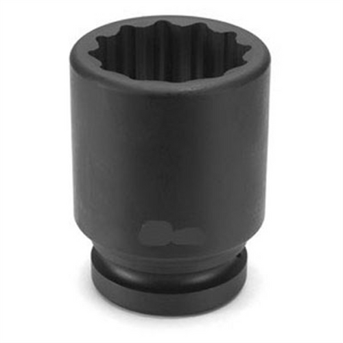 Grey Pneumatic 1" Dr x 100mm Deep 12 Pt