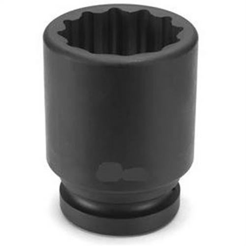 Grey Pneumatic SOC 2-7/16 1"D IMP 12PT DP BLK