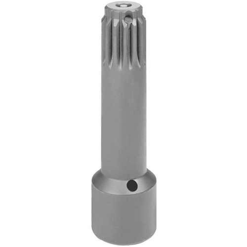 Grey Pneumatic #5 Spline x 15IN Extension w/ Lock Button Grey Pneumatic #5 Spline x 15IN Extension w/ Lock Button