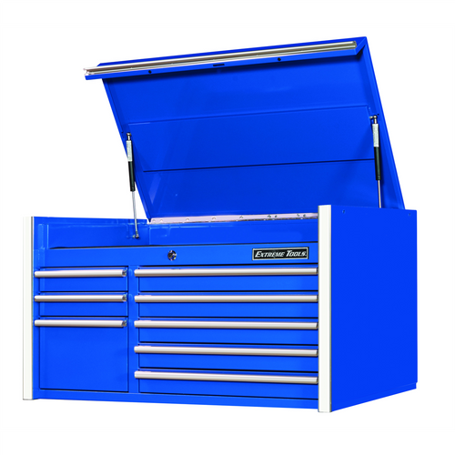 Extreme Tools Extreme Tools 41" 8-Drawer Top Chest, Blue