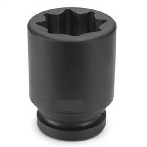Grey Pneumatic SOC 1-9/16 1"D IMP 8PT BLK