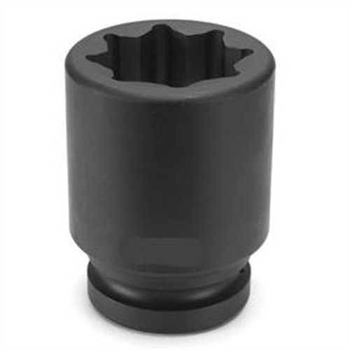 Grey Pneumatic 1" Drive x 2-3/16" Deep - 8 Point Grey Pneumatic 1" Drive x 2-3/16" Deep - 8 Point