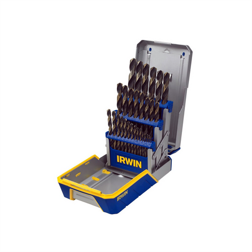 Hanson 29PC DRILL BIT SET, BLACK & GOLD OXIDE Hanson 29PC DRILL BIT SET, BLACK & GOLD OXIDE