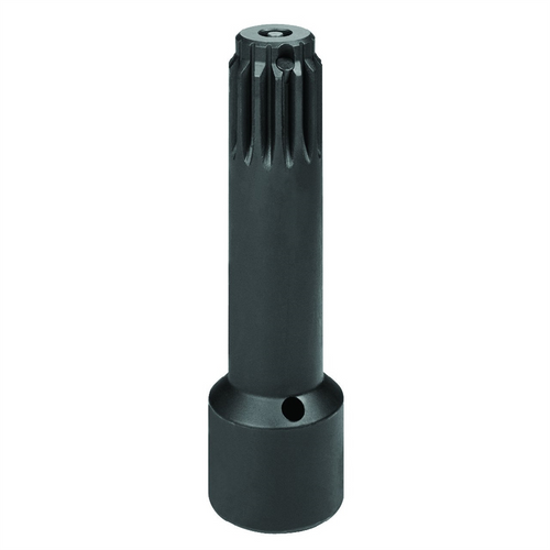 Grey Pneumatic #5 Spline x 8" Extension w/ Lock Button Grey Pneumatic #5 Spline x 8" Extension w/ Lock Button