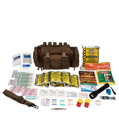 First Aid Only Emergency Prep 1 Person Tan Fabric Bag