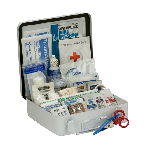 First Aid Only 50 Person First Aid Kit ANSI A+ Metal Case First Aid Only 50 Person First Aid Kit ANSI A+ Metal Case