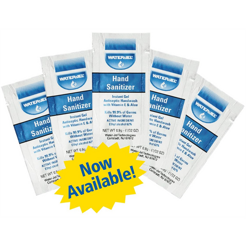 First Aid Only Hand Sanitizer Packets 0.9g 1728/Case