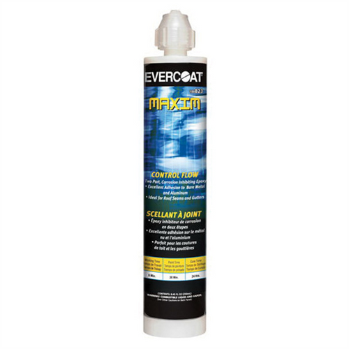 Fibre glass Evercoat MAXIM 100823 Control Flow Seam Sealer, 250 mL Cartridge, Liquid, Beige, 24 hr Curing