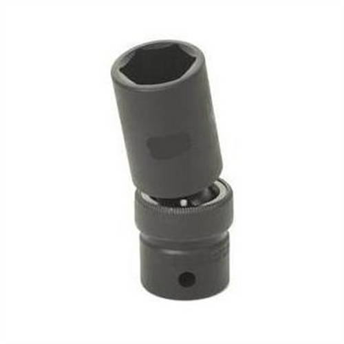 Grey Pneumatic SOC 24MM 1/2D IMP UNIV 6PT DP BLK