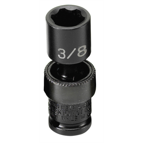 Grey Pneumatic SOC 3/8 1/4D IMP UNIV 6PT