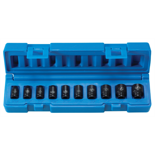 Grey Pneumatic 1/4" Surface Drive 10 Piece Standard Set Grey Pneumatic 1/4" Surface Drive 10 Piece Standard Set