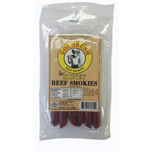 Gold Rush Jerky Teriyaki Smokie Beef Stick, 16 oz - 12 Count