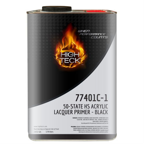High Teck Products 77401C-1 50-State High Solids Acrylic Lacquer Primer-Black-GL High Teck Products 77401C-1 50-State High Solids Acrylic Lacquer Primer-Black-GL