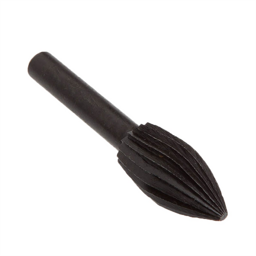 Forney Industries Rotary File, 1 in x 1/2 in x 1/4 in Football Shaped