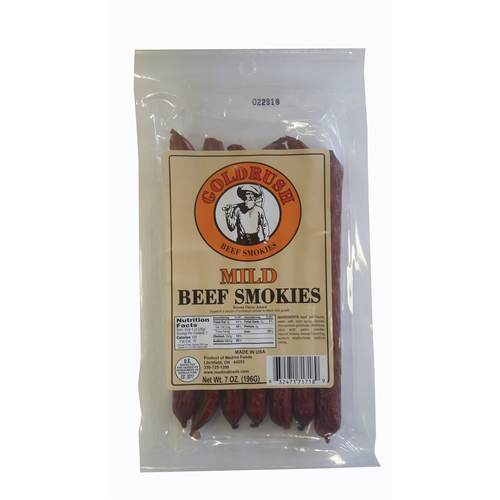 Gold Rush Jerky Mild 7 oz. Beef Sticks - 12 Count (6 lbs.)