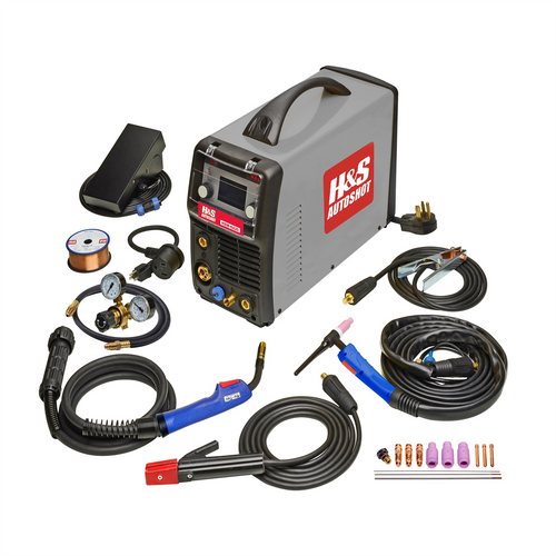 H&S Autoshot HSW-6420 HSS 200A Smart MultiMIG DC Welder H&S Autoshot HSW-6420 HSS 200A Smart MultiMIG DC Welder