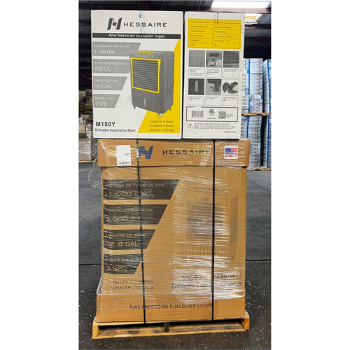 Hessaire 2 MC92V and 3 M150 Pallet Deal