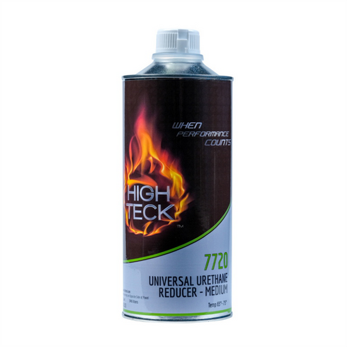 High Teck Products 7720-4 Medium Urethane Reducer, 1 qt, Clear, Liquid