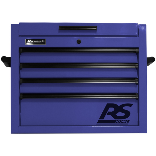 Homak Manufacturing 27 in. RS PRO 4-Drawer Top Chest with 24 in. Depth
