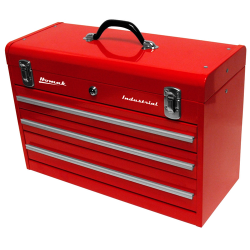 Homak Manufacturing 20 in. 3-Drawer Toolbox Homak Manufacturing 20 in. 3-Drawer Toolbox