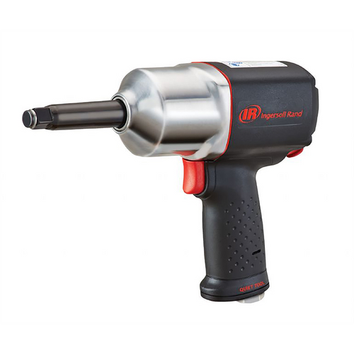 Ingersoll Rand 1/2" Air Impact Wrench, Quiet, Pistol Grip, 2" Extended Anvil, 780 ft-Lbs Max Torque Ingersoll Rand 1/2" Air Impact Wrench, Quiet, Pistol Grip, 2" Extended Anvil, 780 ft-Lbs Max Torque