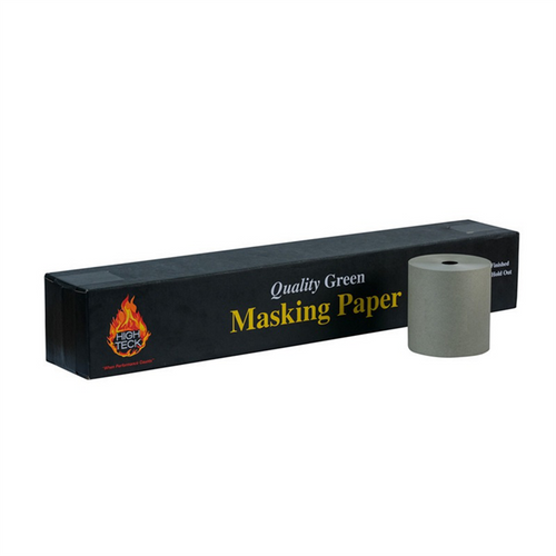 High Teck Products MP3100G-6 Masking Paper, 6 in W x 1000 ft L, Green, 28 lb Basis High Teck Products MP3100G-6 Masking Paper, 6 in W x 1000 ft L, Green, 28 lb Basis