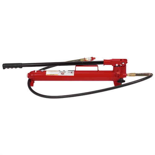 American Forge & Foundry AFF - Hand Pump - Hydraulic - 2 Speed Quick Pump - 10,000 PSI - Output Per Stroke: 0.381 CU IN - Oil Capacity (ml): 800 - Oil Output Thread: 1/4" 18NPTF - Optimal Force (Lbs.): 143.88  148.37