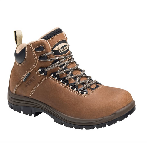 Avenger Breaker Series - Women's High-Top Boots - Composite Toe - IC|EH|SR|PR - Tan/Black - Size: 9.5M Avenger Breaker Series - Women's High-Top Boots - Composite Toe - IC|EH|SR|PR - Tan/Black - Size: 9.5M
