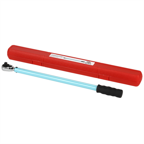 American Forge and Foundry AFF - Torque Wrench - 1/2" Drive - Preset - 140 65 Ft/Lbs (190 Nm) - Lt. Blue
