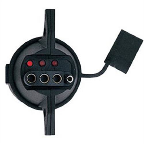 Hopkins Manufacturing 7 RV round to 4 flat w/LED ind