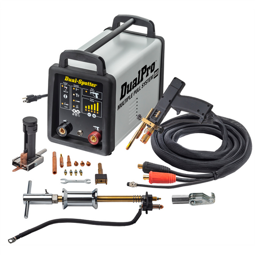 H&S AutoShot UNI-9802 Dual-Pro Spot Welder Aluminum and Steel Dent Repair with All Accessories H&S AutoShot UNI-9802 Dual-Pro Spot Welder Aluminum and Steel Dent Repair with All Accessories