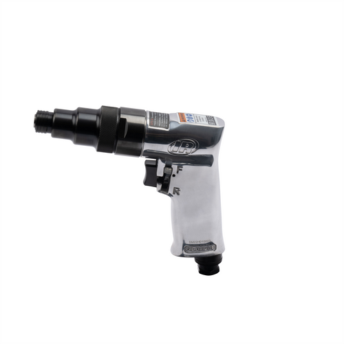 Ingersoll Rand 1/4" Air Screwdriver, Positive Jaw, Trigger, 10 ft-lbs Torque, 2000 RPM, Pistol Grip Ingersoll Rand 1/4" Air Screwdriver, Positive Jaw, Trigger, 10 ft-lbs Torque, 2000 RPM, Pistol Grip