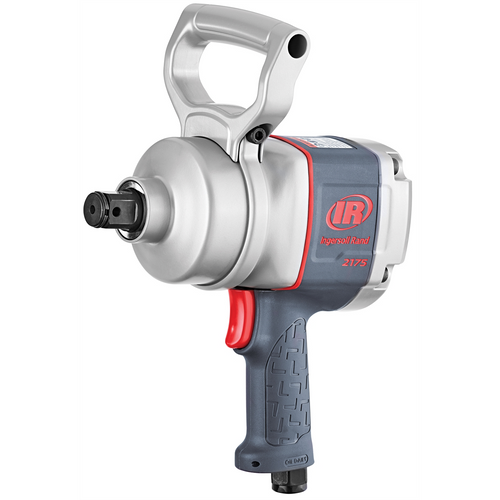 Ingersoll Rand 1 Inch Air Impact Wrench, 2000 ft-lb Torque, Friction Ring-Thru-hole Retainer, Pistol Grip